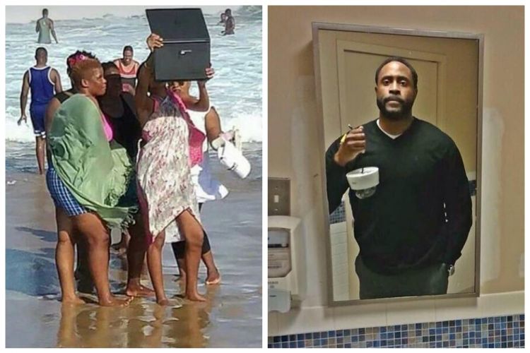 11 Foto lucu pakai perangkat tak sesuai untuk selfie nggak habis pikir