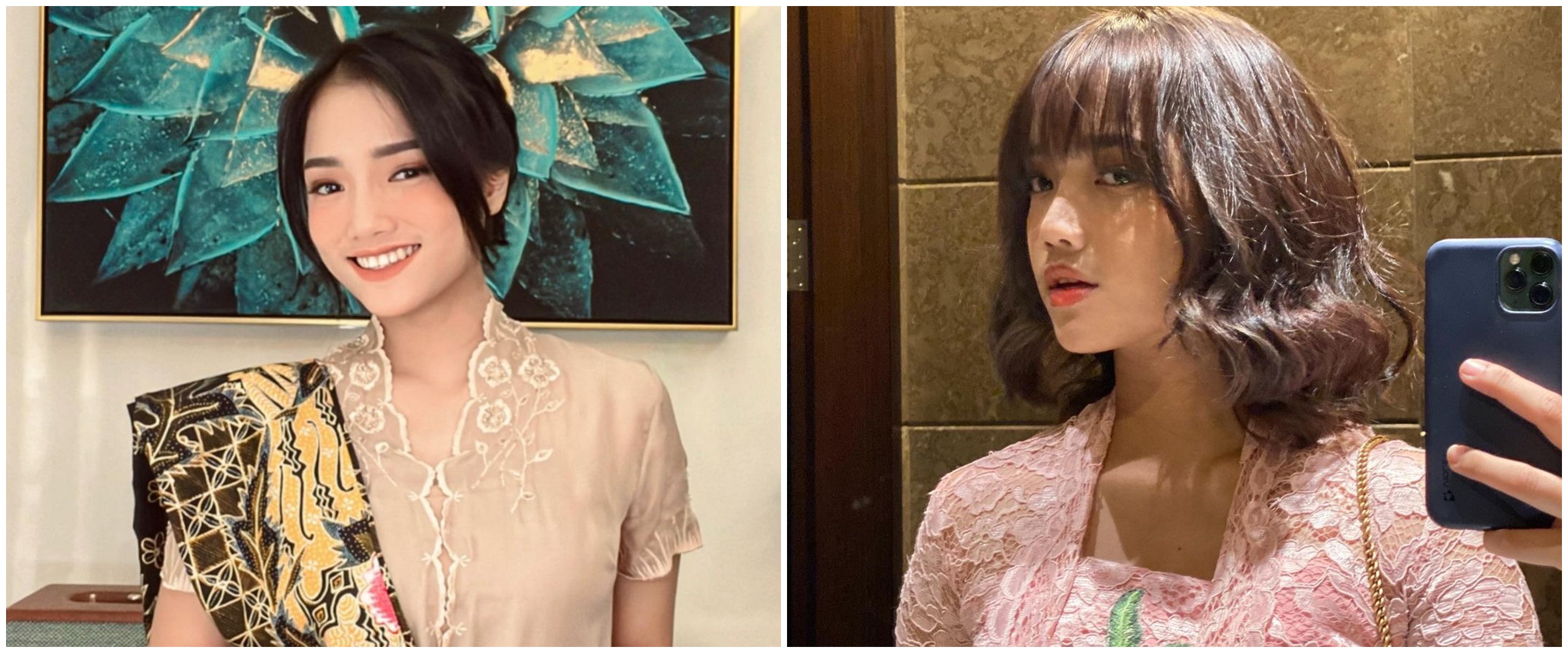 9 Potret Fuji pakai kebaya di berbagai acara, anggun dan memesona