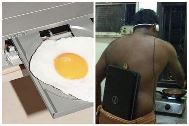 11 Potret absurd gagal gunakan gadget dengan benar, bikin geregetan
