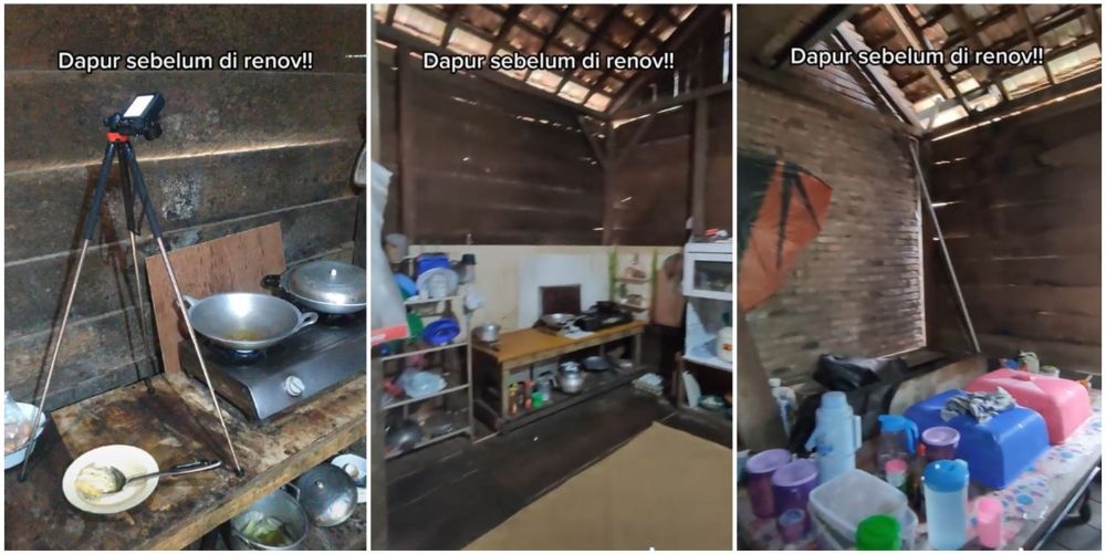 Potret dapur usai dimakeover ini nyeleneh abis, demi emak betah masak
