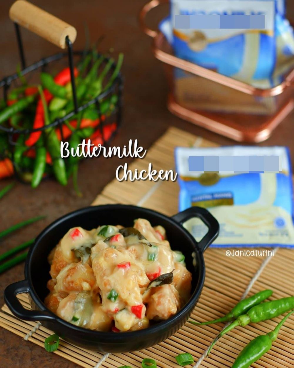 Buttermilk chicken recipe, the current menu has a special taste