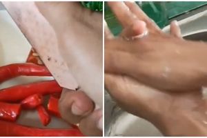 Pakai beras, ini cara hilangkan rasa panas di tangan usai potong cabai