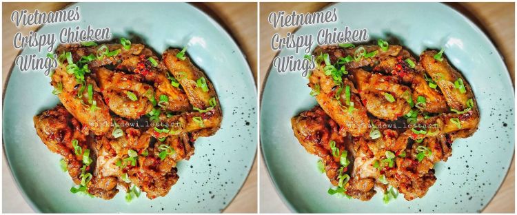Resep vietnamese crispy chicken wings, cocok untuk pemula