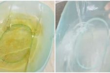 Cara jitu hilangkan noda kunyit di mangkuk plastik, antigagal