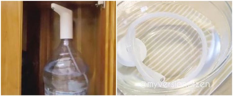 Trik bersihkan pompa air dispenser agar tidak berlendir, mudah ditiru