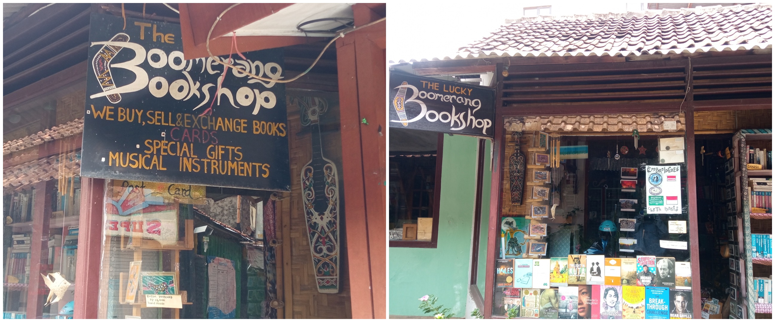 The Lucky Boomerang Book Shop, toko buku unik dengan sajian estetik