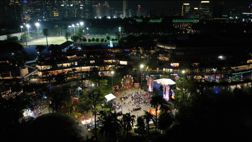 Konser & karnival unik, Hellocalize festival menarik 7.000 pengunjung