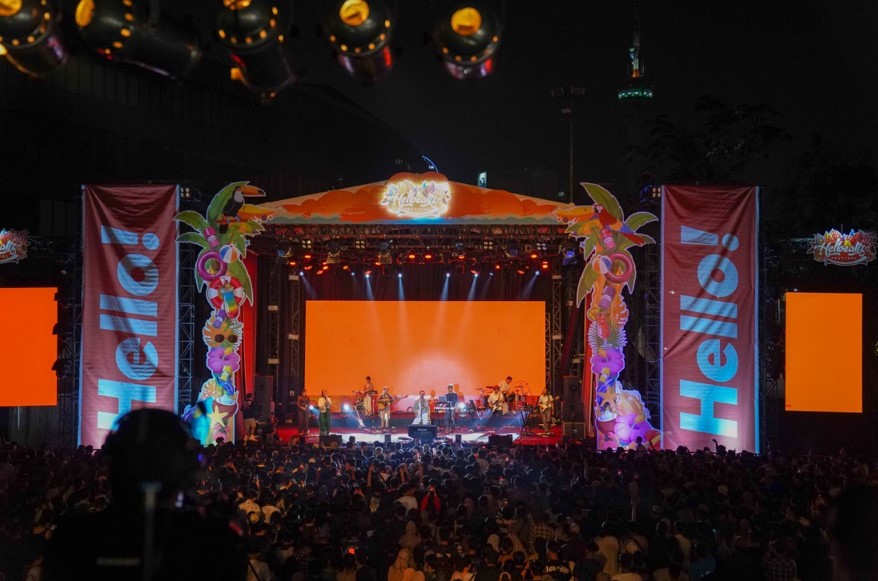 Konser & karnival unik, Hellocalize festival menarik 7.000 pengunjung