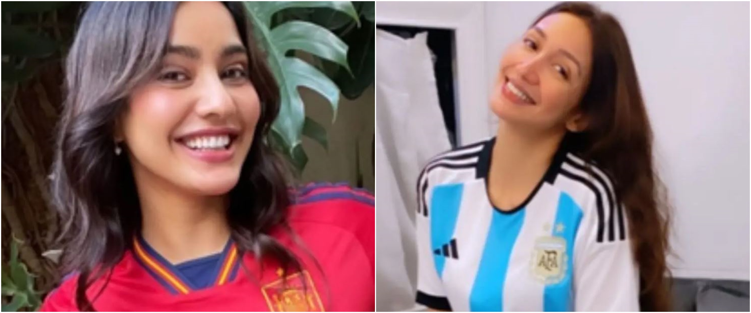 Gaya 5 seleb cantik Bollywood pakai jersey tim Piala Dunia 2022 