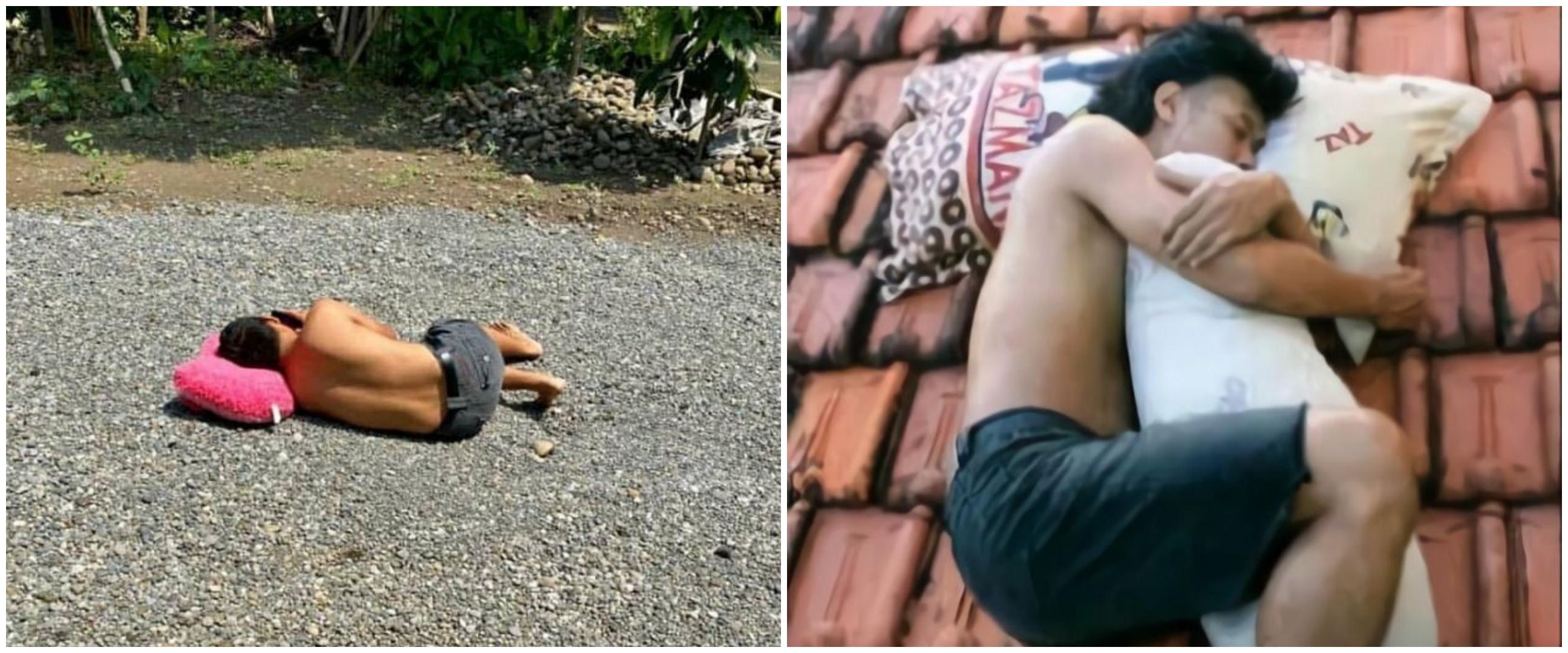 19 Potret kocak orang tidur di tempat tak biasa, bikin heran lihatnya