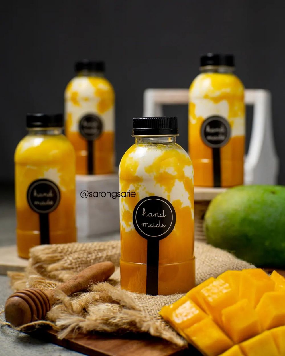 Milky mango recipe, a delicious and sweet mango drink