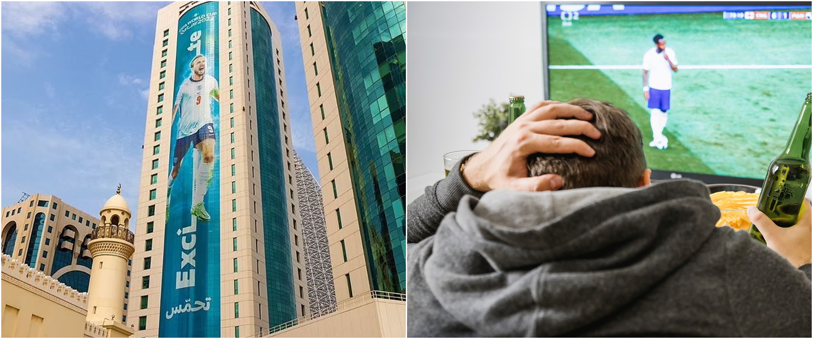 Fans sepakbola di Qatar tak bisa akses Piala Dunia 2022 di TV, kenapa?