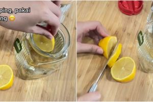 Trik simpan irisan lemon agar tak kering di kulkas, bisa pakai 1 bahan