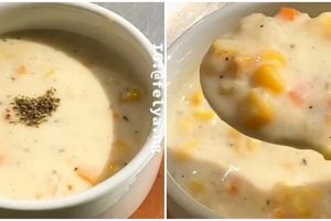 7 Cara membuat cream soup ala KFC, gurih dan lembut