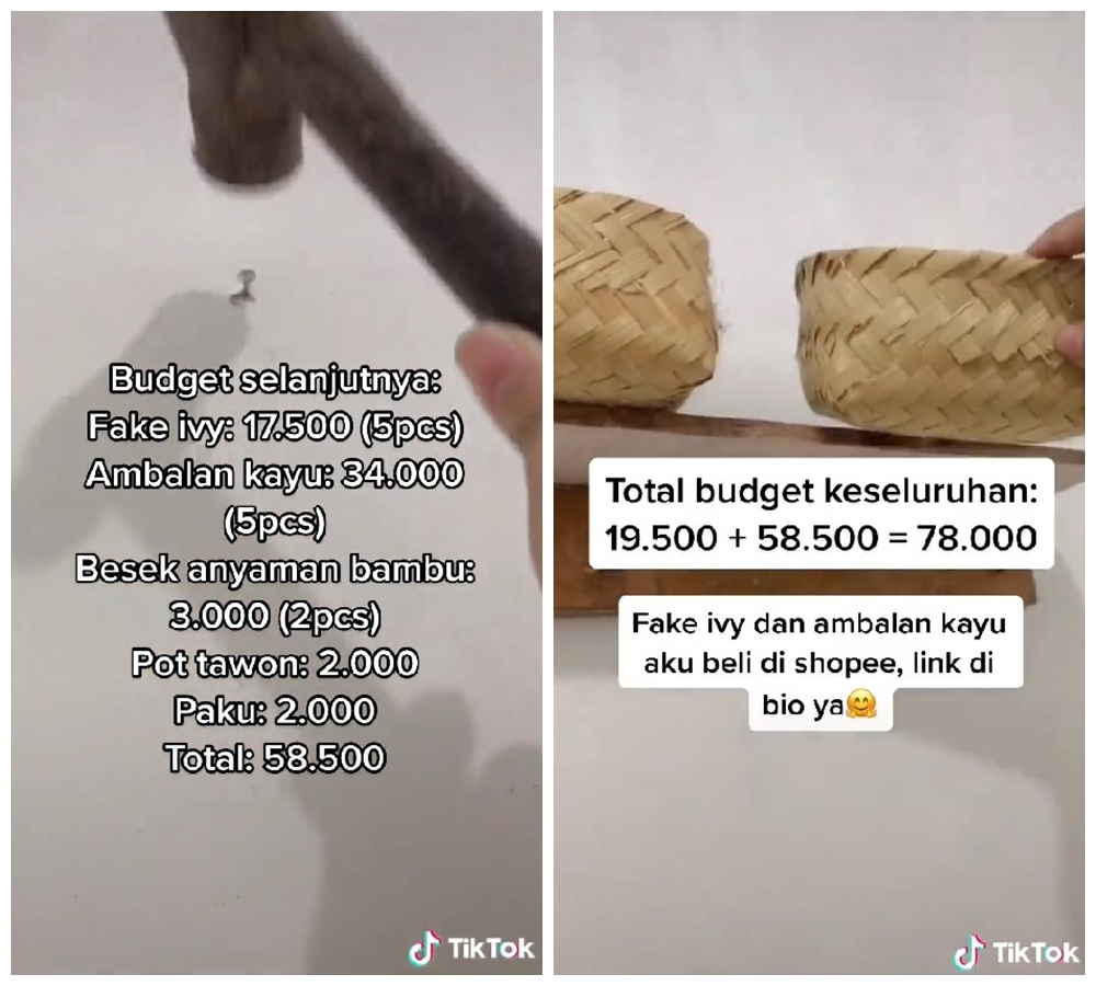 Transformasi kamar mungil usai makeover modal Rp 100 ribu jadi estetik