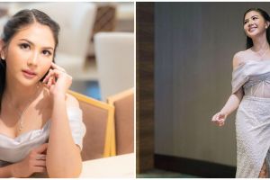 Detail penampilan bak princess Jessica Mila, kenakan gaun brand lokal