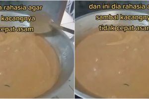 Trik agar bumbu kacang batagor lebih tahan lama dan tidak mudah asam