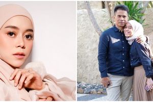 Momen haru Lesty Kejora menangis di pelukan ayah saat di depan Ka'bah