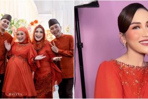 9 Pesona Ayu Ting Ting di tasyakuran 7 bulan adiknya, tampil menawan