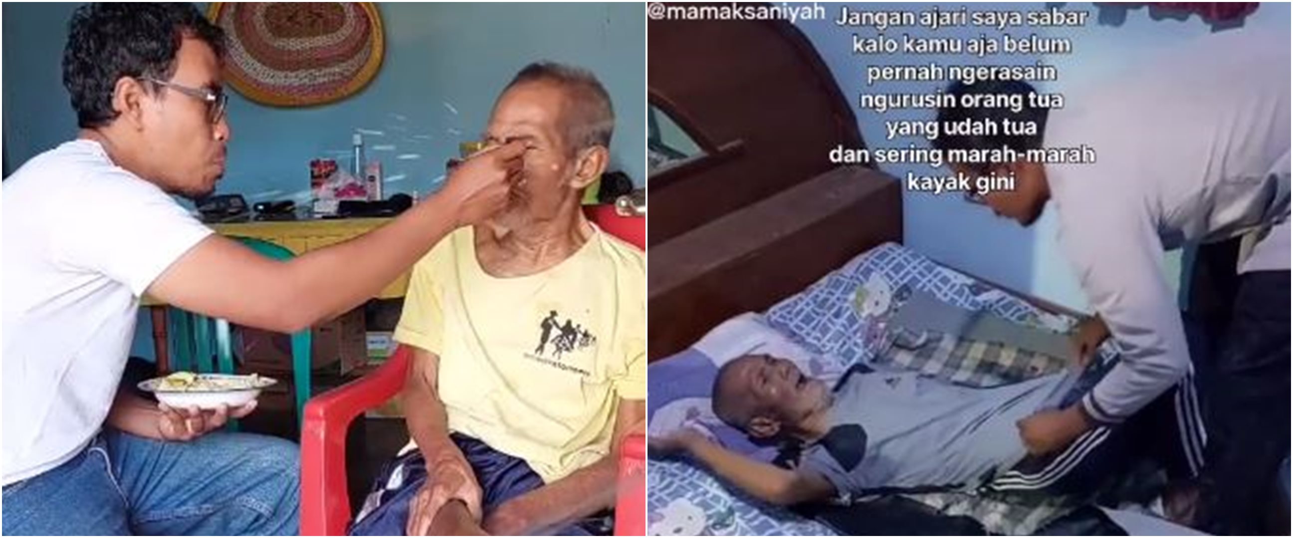 Ketulusan anak urus ayahnya yang lansia, rela resign meski gaji besar
