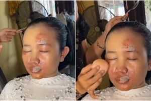 Alami kecelakaan jelang nikah, hasil makeup pengantin ini manglingi