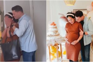 11 Momen kejutan baby shower Gracia Indri, jadi kado spesial