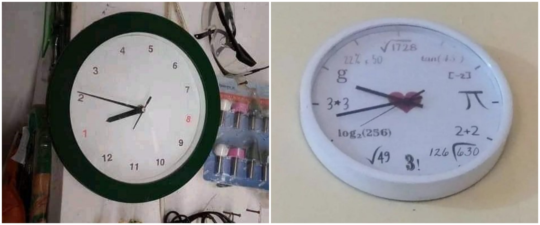 11 Potret nyeleneh angka di jam dinding ini bikin lihat dua kali