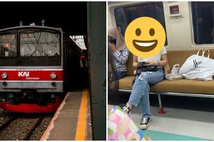 Ulah penumpang KRL larang ibu dan anak duduk ini bikin geregetan