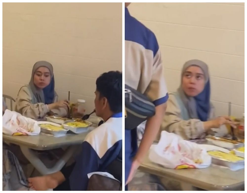 Momen Lesty Kejora makan di Mekkah, kondisi fisiknya jadi sorotan