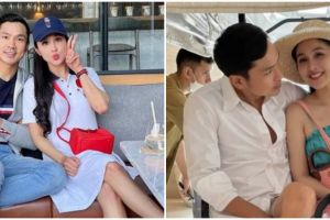 Momen Harvey Moeis seret Sandra Dewi di pantai, romantis dilihat anak