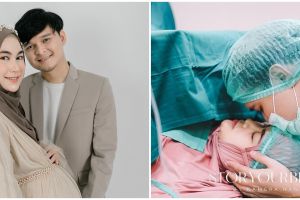 Momen bahagia Anisa Rahma lahiran anak kembar sehari usai ulang tahun
