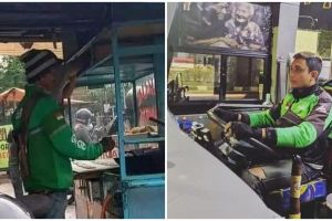 13 Potret driver ojek online yang nyeleneh abis, malah alih profesi