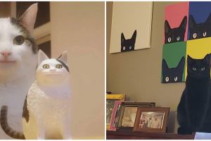 11 Potret hewan tirukan benda di dekatnya ini nyaris susah dibedain