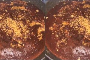 7 Cara bikin brownies teflon ala anak kos, tak perlu pakai mixer