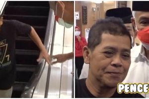 Demi foto dengan Ganjar Pranowo, pria ini lakukan hal tak terduga