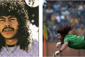 Rene Higuita, kiper nyeleneh di Piala Dunia dengan gaya kalajengking