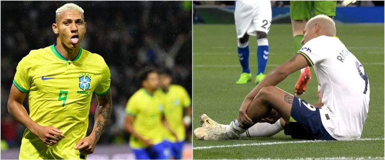 Cedera, Richarlison terancam gagal debut di Piala Dunia bersama Brasil