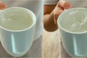 Tak banyak yang tahu, ini trik membawa gelas agar air tidak tumpah