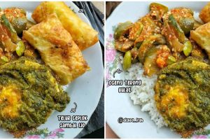Resep telur ceplok sambal hijau, pedasnya bikin nagih