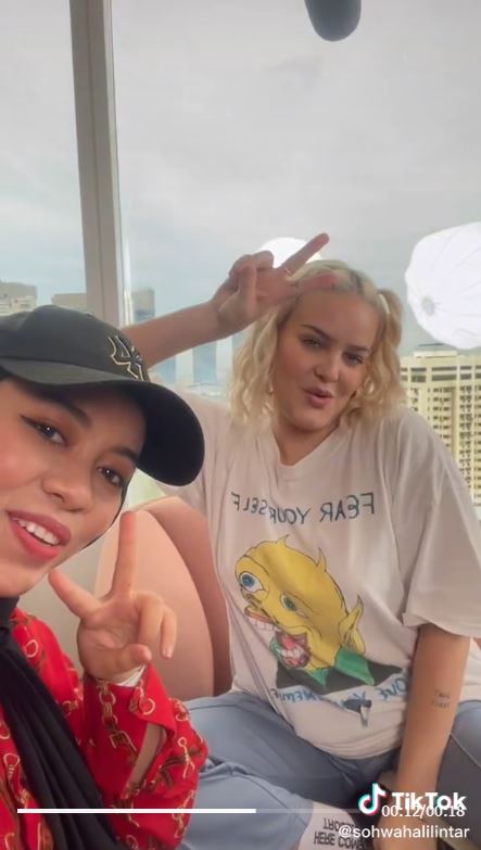 Momen Sohwa Halilintar duet nyanyi bareng Anne Marie, bikin fans heboh