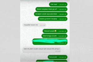 15 Chat lucu driver ojek online merangkap profesi lain ini menggelitik