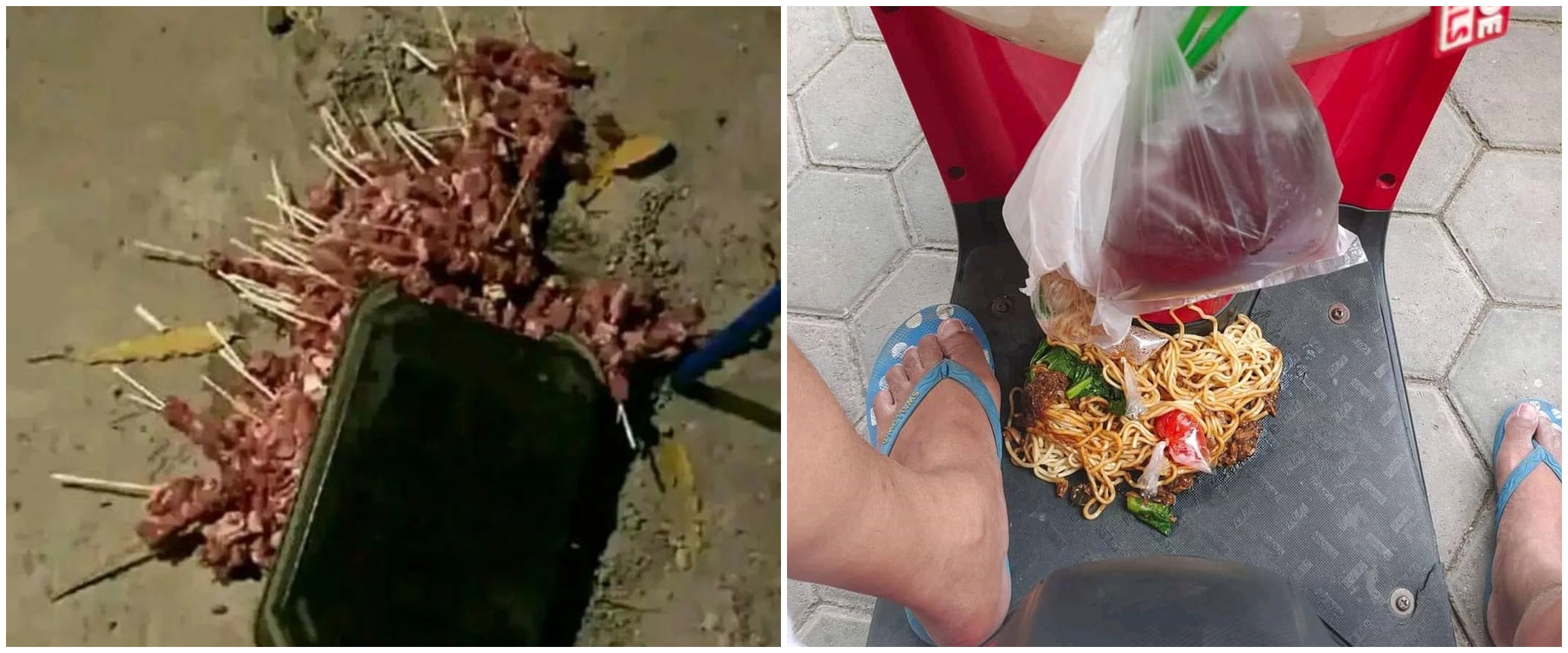 11 Momen apes makanan jatuh sia-sia ini bikin ngenes lihatnya