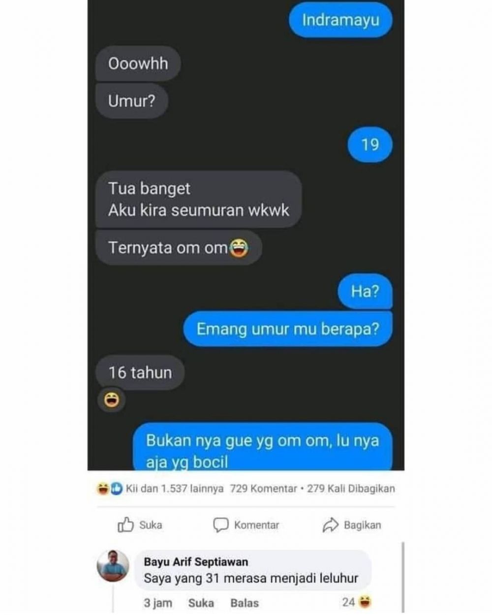 11 Chat bocah dengan orang dewasa ini bikin yang baca emosi abis