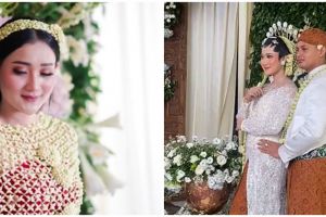 10 Momen akad nikah 'Ratu Ambyar' Yeni Inka, dipersunting polisi