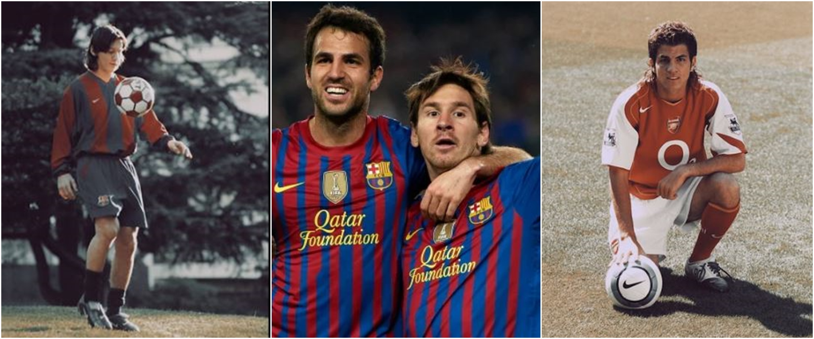 Sahabat beda negara, Fabregas nostalgia kebersamaannya dengan Messi