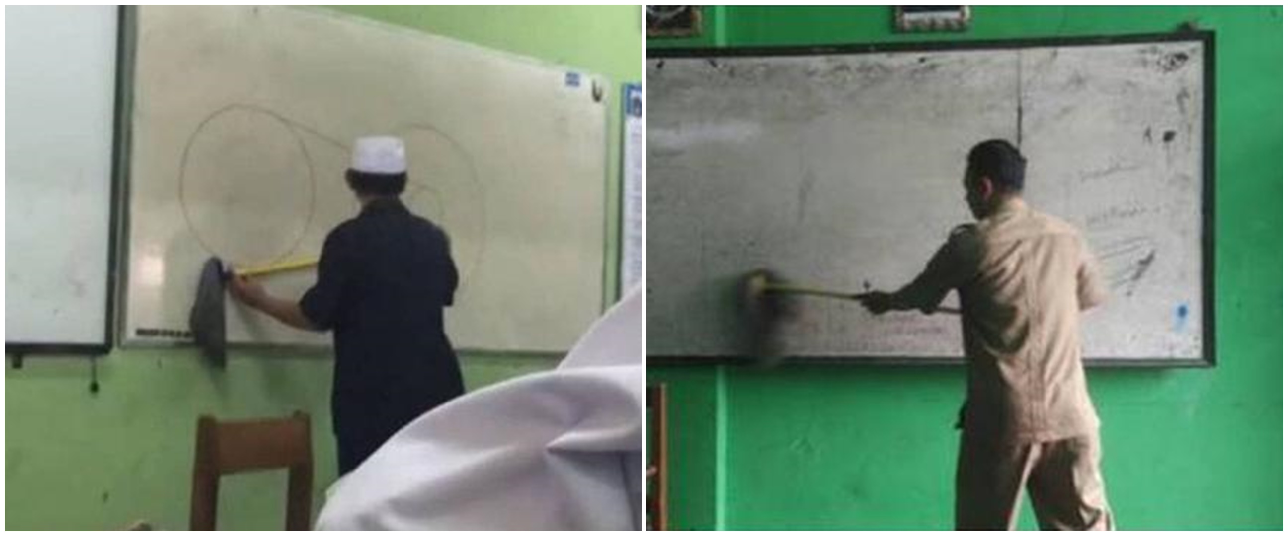 11 Aksi kocak guru saat mengajar di kelas ini bikin geleng kepala