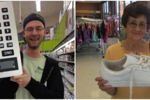 11 Potret kocak barang jualan berukuran jumbo, bikin heran lihatnya