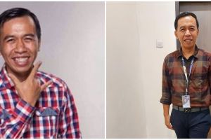 Sekarang jadi kameramen, 11 potret terbaru Jokodin 'kembaran' Jokowi