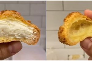 Trik memanggang kulit kue sus agar teksturnya renyah dan kopong