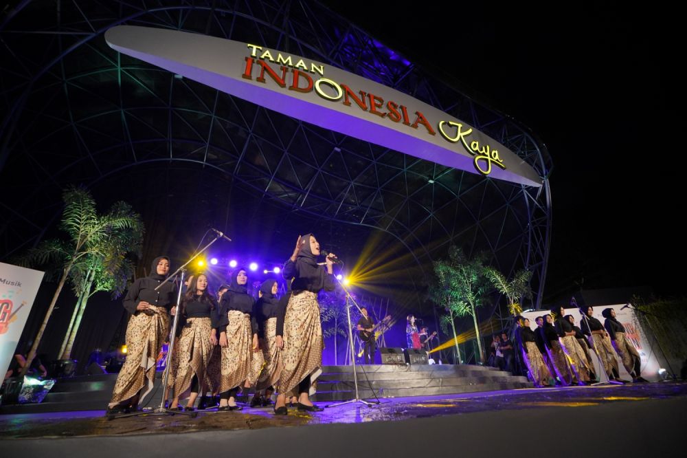 Taman Indonesia Kaya kembali dibuka, gelar Senandung di Taman 